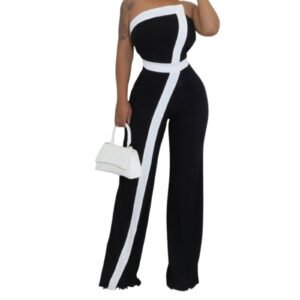 Black & White Elegance Jumpsuit Black White Elegance Jumpsuit