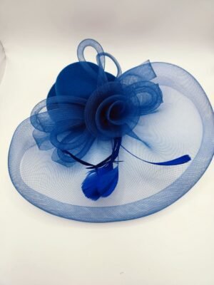 image Blue & Pink Fascinator Hat